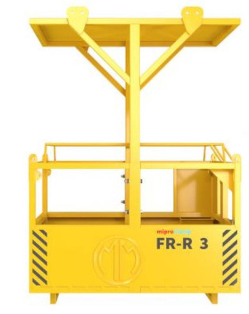 IMPROWEGLE Kosz osobowy podwieszany FR-R (udźwig: od 300 do 450 kg, liczba osób: 2-3) 33981749
