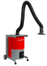 Kompaktowe i wytrzymałe urządzenia filtrujące z ramionami odciągowymi do niewielkich oraz średnich ilości dymu i pyłu Schweibkraft (wydatek: max. 1100 m³/h, moc: 1,1 kW) 32278502