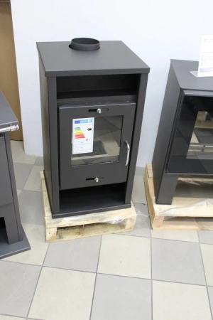 Piec piecyk kominek na drewno z płaszczem wodnym 12kW - spełnia anty-smogowy EkoProjekt 48280254