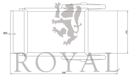 Maszyna do popcornu z wózkiem, amerykański design Royal Catering (moc: 1500W, wydajność: 5 kg/h) 45670651