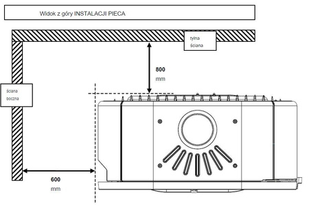 Piec wolnostojący 10kW Fifty Arche (średnica wylotu spalin: 150mm, kolor: antracyt) - spełnia anty-smogowy EkoProjekt 86868882