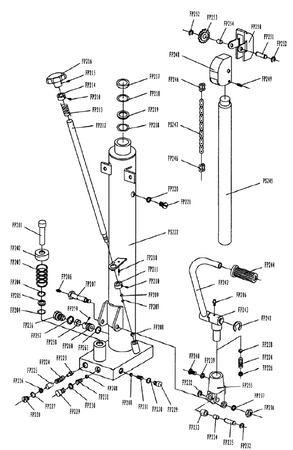 Wózek paletowy/platformowy podnośnikowy GermanTech (max wysokość: 85-850 mm, udźwig: 400 kg, długość wideł: 650 mm) 99724816