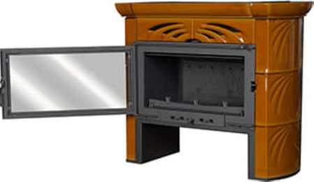 TOPGAR Piec kaflowy 9,4kW brąz (średnica wylotu spalin: 180 mm) - spełnia anty-smogowy EkoProjekt 19877511