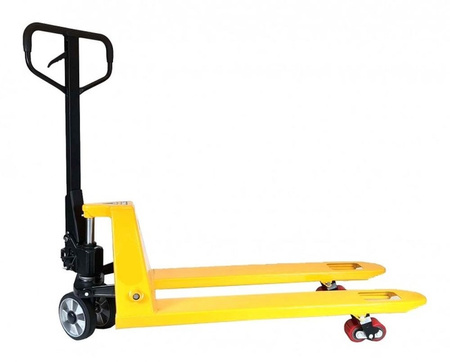 Paleciak, wózek paletowy magazynowy gumowe koła (udźwig: 2500 kg, długość wideł: 1150 mm) 85076131