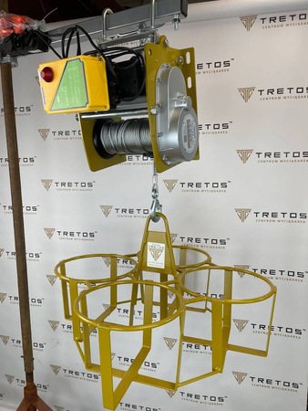 Kosz na wiadra, ilość wiaderek 4 (obciążenie robocze: 160 kg) 33981985
