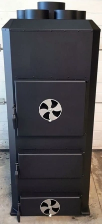 Piec nadmuchowy 50kW, blacha kotłowa 6 i 10mm (paliwo: brykiet, drewno, pellet) 95476620