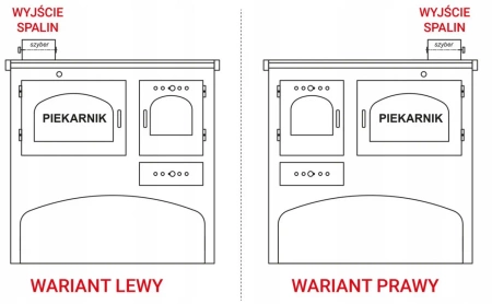 Kuchnia piec kuchenny na drewno westfalka z płaszczem wodnym 14,6kW - spełnia anty-smogowy EkoProjekt 04483264