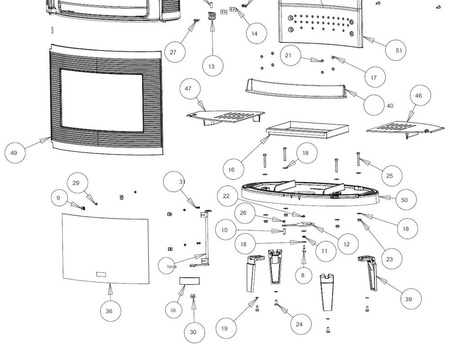 Piec wolnostojący 9kW Kaori (wylot spalin: góra lub z tyłu, kolor: antracyt) - spełnia anty-smogowy EkoProjekt 86865689