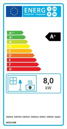Piec wolnostojący koza 8kW Thor View (3 szyby) - spełnia anty-smogowy EkoProjekt 30065538