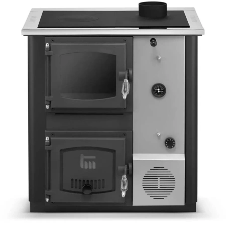 Kuchnia węglowa kocioł CO z płaszczem wodnym 12-14kW, do wyboru: kolor kuchni (średnica wylotu spalin: 120 mm) - spełnia anty-smogowy EkoProjekt 99681703