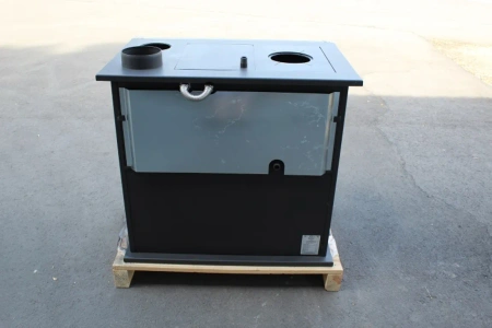 Piec kominek wolnostojący kuchnia, angielka 10kW z piekarnikiem, z płaszczem wodnym  - spełnia anty-smogowy EkoProjekt 48282274