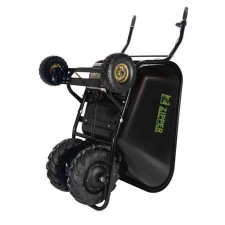 Taczka elektryczna Zipper (udźwig: 300 kg, pojemność: 160 L, moc: 2x 280 W) 44382237