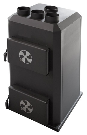 Piec nadmuchowy 40kW, blacha kotłowa 6 i 10mm (paliwo: drewno, miał węglowy, węgiel brunatny, węgiel kamienny, pellet) 95464409