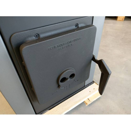 Piec wolnostojący Thorma 2,5-8,5 kW na drewno i brykiet (spaliny: tył) - spełnia anty-smogowy EkoProjekt 88879698