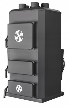 Piec nadmuchowy 25kW, blacha kotłowa 6 i 10mm (paliwo: drewno, miał węglowy, węgiel brunatny, węgiel kamienny, pellet) 95472711