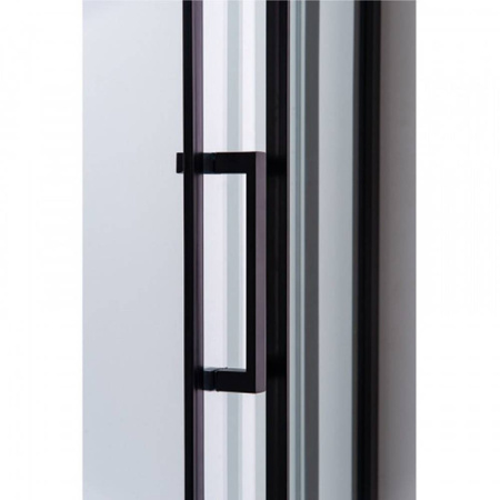 Kabina prysznicowa kwadratowa 80x80 cm Czarna 23181733