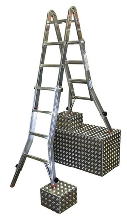 Drabina przegubowa KRAUSE MONTO TeleVario 4x4 (wysokość robocza: 5,00m) 99674984