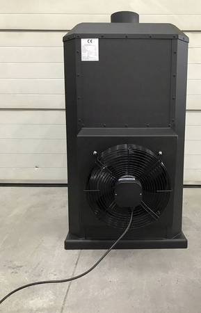 Piec nadmuchowy 20kW, blacha kotłowa 6 i 10mm (paliwo: drewno, miał węglowy, węgiel brunatny, węgiel kamienny, pellet) 95464406