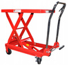 Wózek nożycowy platformowy masztowy (udźwig: 500 kg, wymiary platformy: 45x69 cm, wysokość podnoszenia: 27-87 cm) 13782437