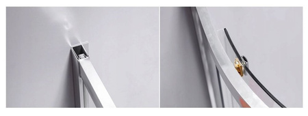 Kabina prysznicowa połokrągła 80x80 6mm 23178218