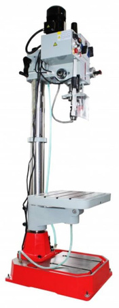 Wiertarka przekładniowa z automatycznym posuwem w osi Z/pionowym Holzmann (zakres pracy w poziomie/pionie: 260/754 mm, moc: 1,6 kW) 44350072
