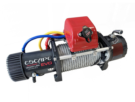 Wyciągarka Escape EVO 12000 lbs [5443 kg] EWX-S 12V (lina stalowa: 10.2mm×25.5m) 81877708