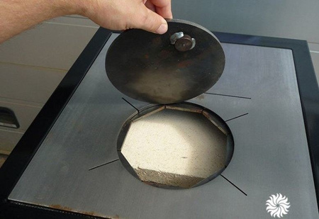 Kuchnia, angielka 7,1kW Bordo, chrom, bez płaszcza wodnego - spełnia anty-smogowy EkoProjekt 88828417