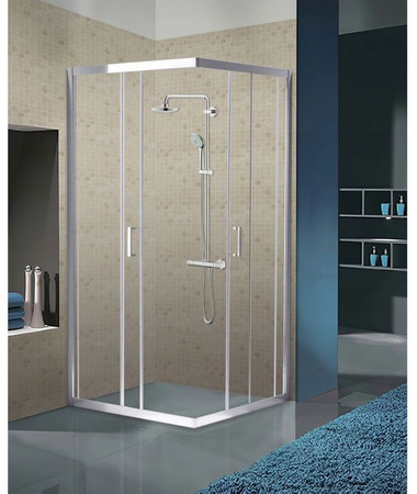 Kabina prysznicowa 90x90 szkło 6mm kwadratowa 23178208
