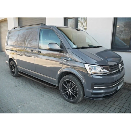 Stopnie boczne, czarne - Opel Vivaro 2001-2014 short (długość: 230 cm) 01665044