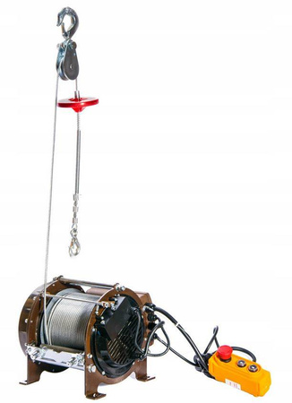 Wciągarka elektryczna linowa 400 kg 32 m 24980240
