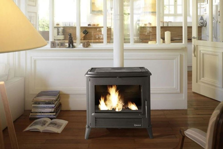 Piec wolnostojący 10kW Modena (kolor: emalia kremowa) - spełnia anty-smogowy EkoProjekt 86876394