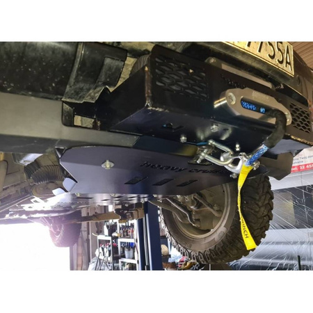 Osłona chłodnic Standard Range Rover L322 2002-2009 aluminiowa 59880509