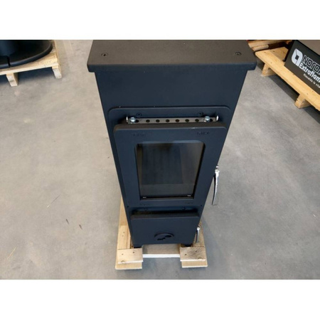 Piec wolnostojący Thorma 2,5-8,5 kW na drewno i brykiet (spaliny: tył) - spełnia anty-smogowy EkoProjekt 88879699