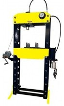 Prasa hydrauliczna, pneumatyka, ruchomy tłok, regulowany stół (siła nacisku: 40 T) 80158875