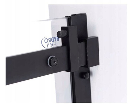 Kabina prysznicowa czarna 110x90 szkło 8mm 23178230