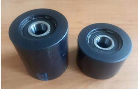 Wózek stały do transportu maszyn / Platforma transportowa (rolki: 12x poliamid, nośność: 12 ton) 50282692