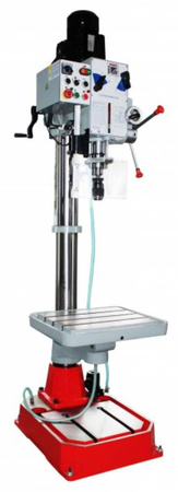 Wiertarka przekładniowa z automatycznym posuwem w osi Z/pionowym Holzmann (zakres pracy w poziomie/pionie: 260/754 mm, moc: 1,6 kW) 44350072