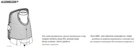 Piec wolnostojący 5kW Elo M (wylot spalin: góra, kolor: emalia biała) - spełnia anty-smogowy EkoProjekt 86865684