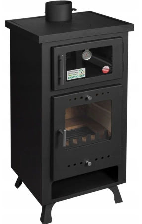 Piec stalowy wolnostojący z płaszczem wodnym i piekarnikiem 10kW - spełnia anty-smogowy EkoProjekt 04483307