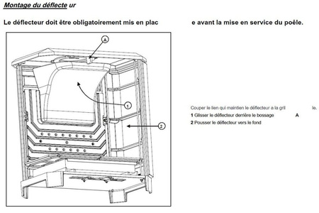 Piec wolnostojący 8kW Carolo z dolotem powietrza (kolor: antracyt) - spełnia anty-smogowy EkoProjekt 86876391