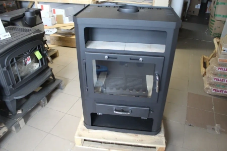 Piec piecyk kominek na drewno z płaszczem wodnym 14,1kW - spełnia anty-smogowy EkoProjekt 48280247