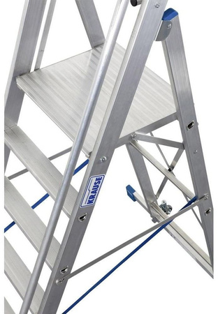 Drabina magazynowa KRAUSE Stabilo z dużym podestem (wysokość robocza: 3,40m) 99675010