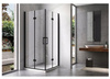 Kabina prysznicowa 80x80  black składana 6mm 23178210