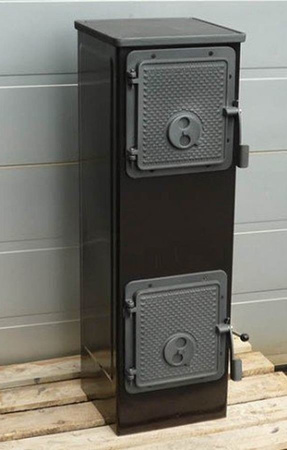 Piec wolnostojący 2,5-7,5kW na drewno i węgiel (wylot spalin: tył) - spełnia anty-smogowy EkoProjekt 88869077