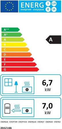 Piec stalowy wolnostojący z płaszczem wodnym 12kW - spełnia anty-smogowy EkoProjekt 04482064