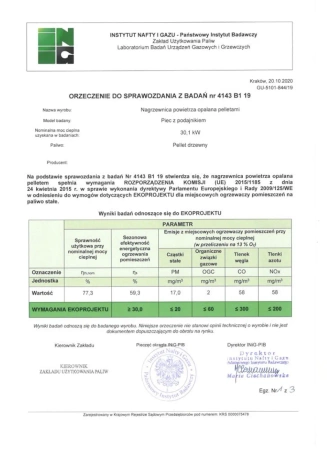 Piec nadmuchowy z podajnikiem 50kW, blacha kotłowa 6mm (paliwo: pellet, ekogroszek) - spełnia anty-smogowy EkoProjekt 95483188