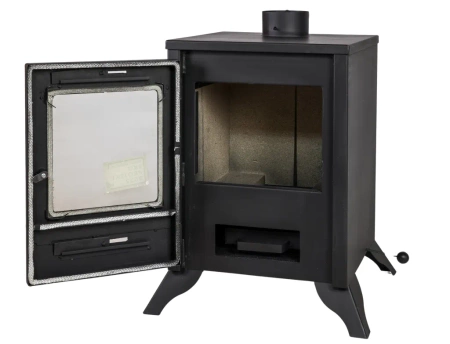 Piec wolnostojący stalowy 6,8kW na drewno (średnica wylotu spalin: 120mm) - spełnia anty-smogowy EkoProjekt 65882973