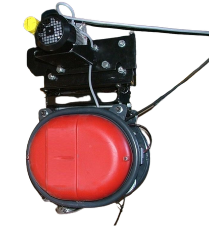 Treton Wyciągarka elektryczna  z ręcznym wózkiem jezdnym na belce IPE200 400V (udźwig: 1000 kg, wysokość podnoszenia: 15m) 28876638