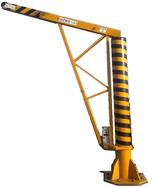 Żuraw słupowy obrotowy z wciągarką ręczną (udźwig: 650-1500 kg, wysokość podnoszenia: 3000 mm, długość liny: 12m) 95881261