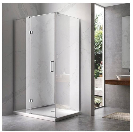 Kabina prysznicowa 100x80 szkło uchylna 23178214
